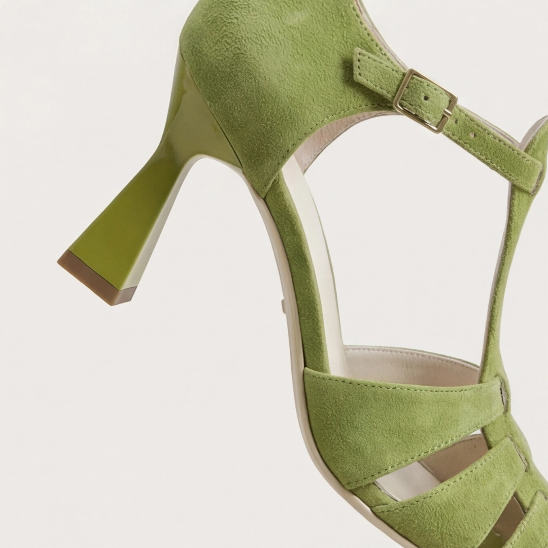 EIRA - VINTAGE STRAP HEELS