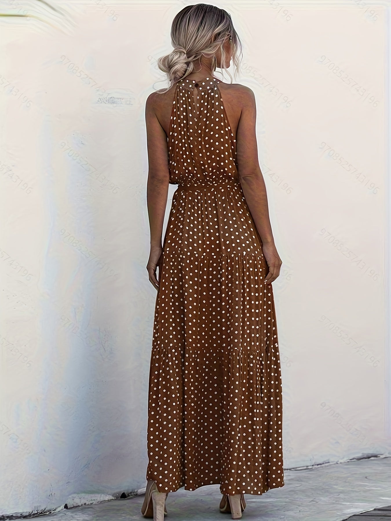 NATALIA – POLKA DOT SUMMER DRESS