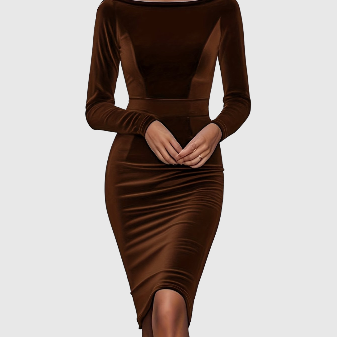 AVALANCHE - LUXE VELVET BODYCON DRESS