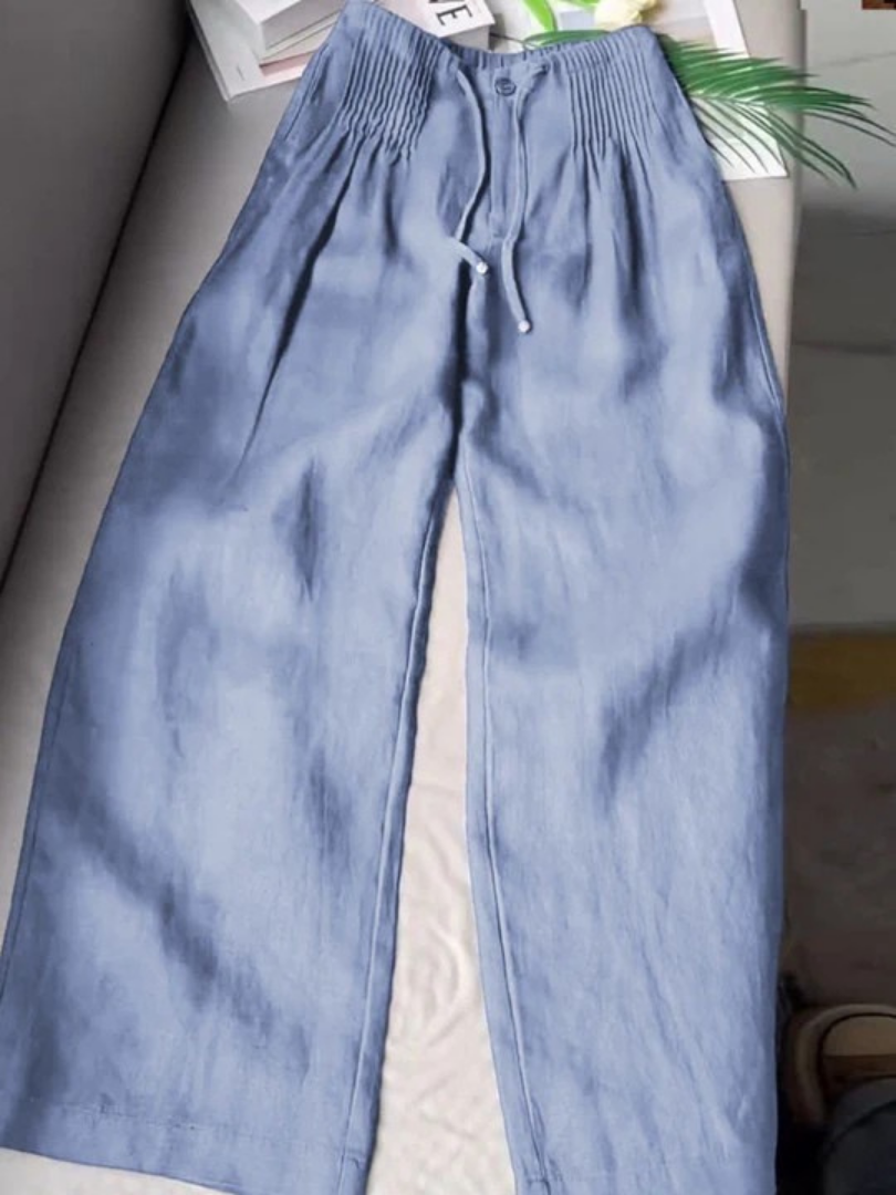 ZERENA - WIDE LEG TROUSERS