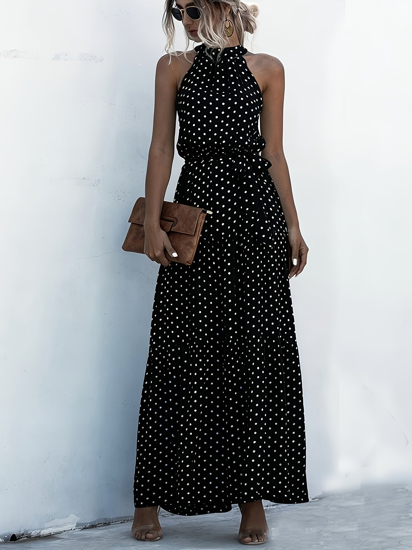 NATALIA – POLKA DOT SUMMER DRESS