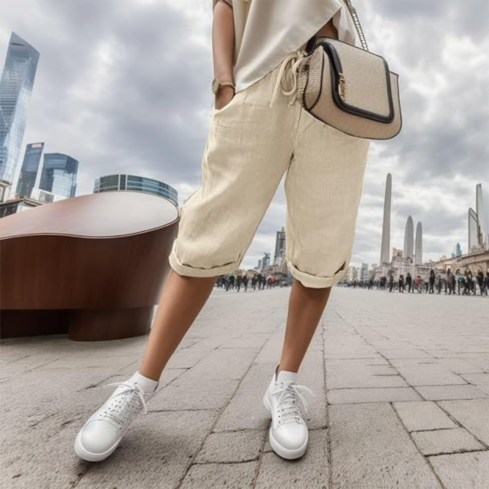 NOA - COTTON LINEN SHORTS