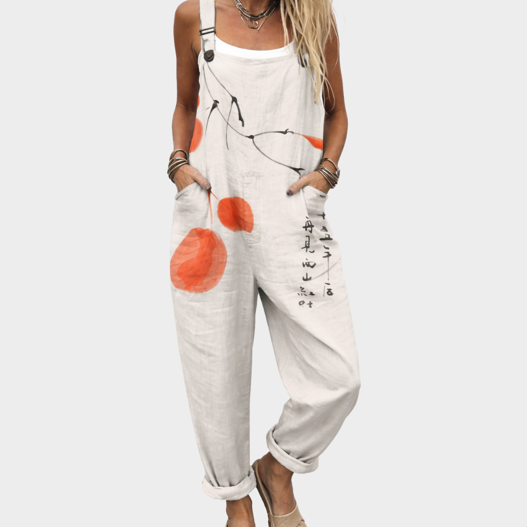FLORE - RELAXED PRINTED JUMPSUIT