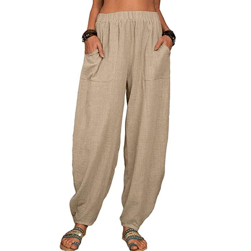 ELVIANE - CASUAL COTTON-LINEN HAREM PANTS