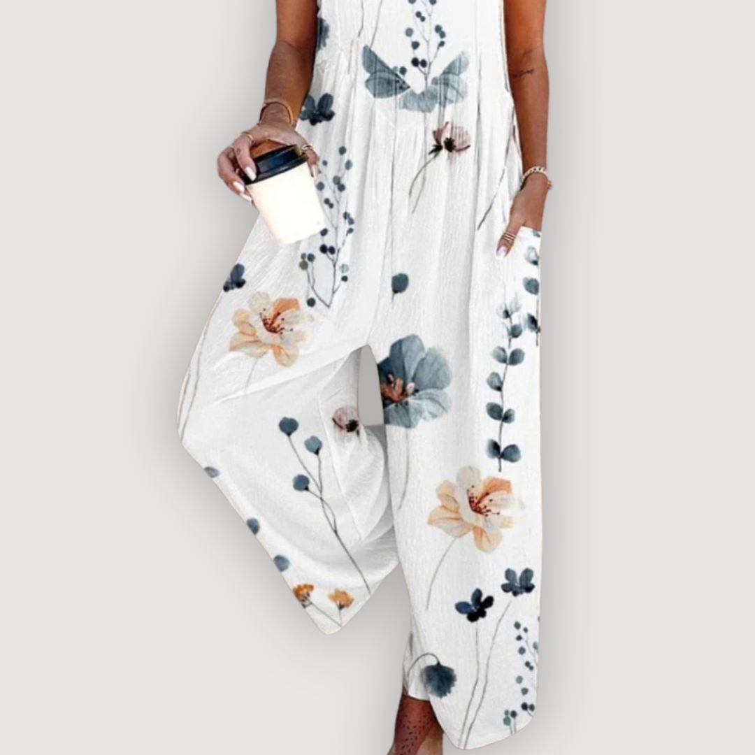 JENICA – FLORAL JUMPSUIT