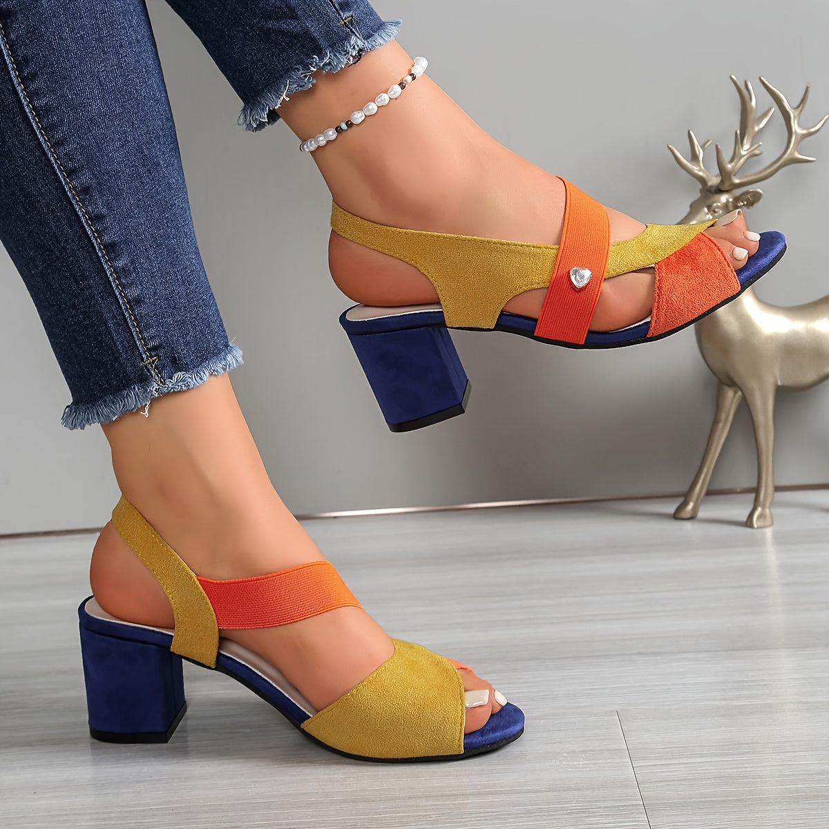 DELACROIX | Elegant Colourful Orthopaedic Sandals