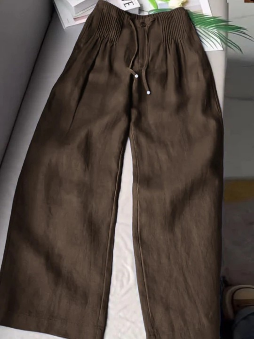 ZERENA - WIDE LEG TROUSERS