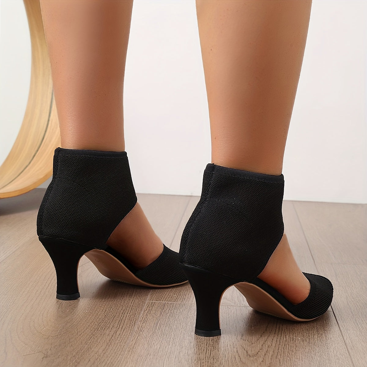 CAMILLE - STRETCH COMFORT HEELS