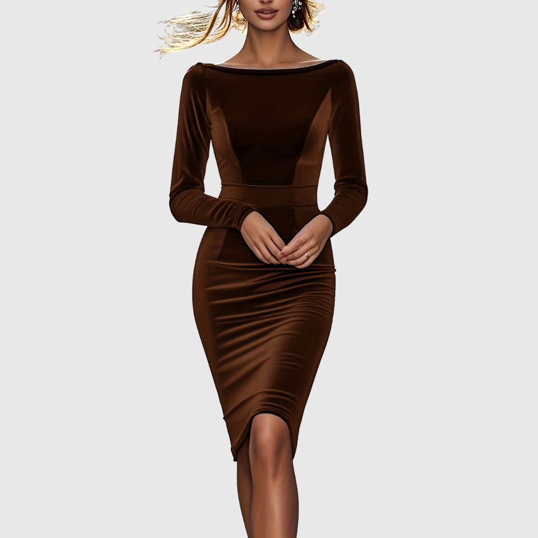 AVALANCHE - LUXE VELVET BODYCON DRESS