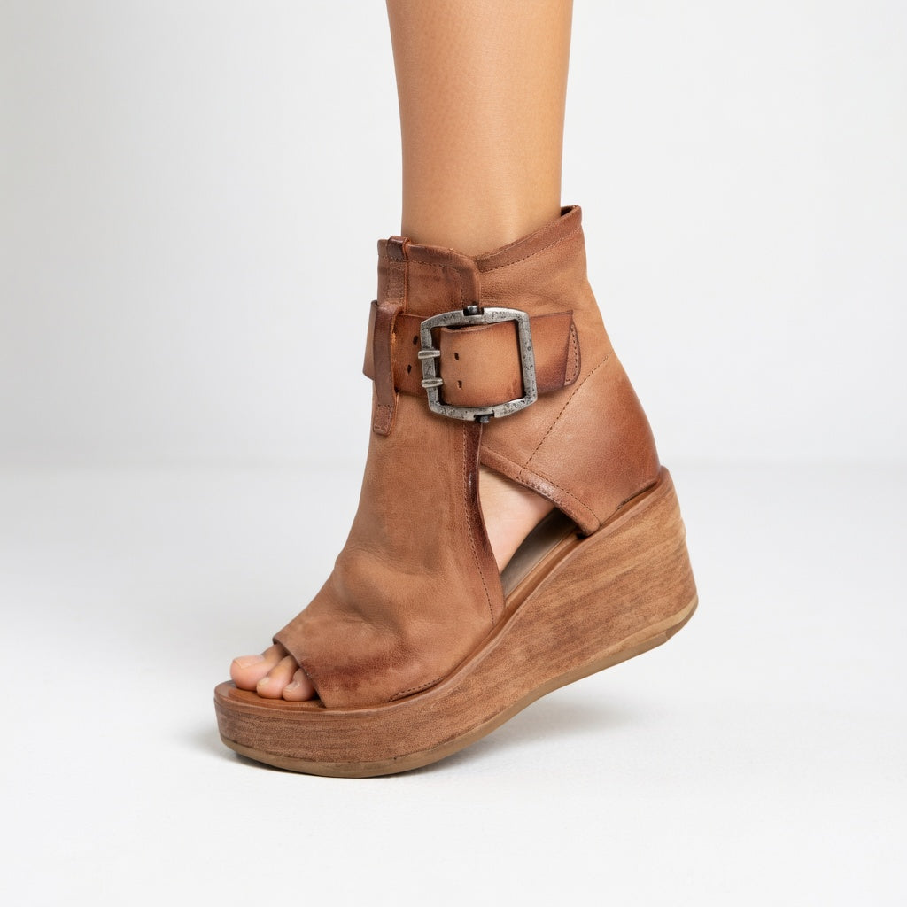 ORÉLISSE - MODERN OPEN WEDGE BOOTS