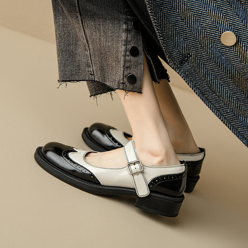 AURENZA - TIMELESS MARY JANE SHOES