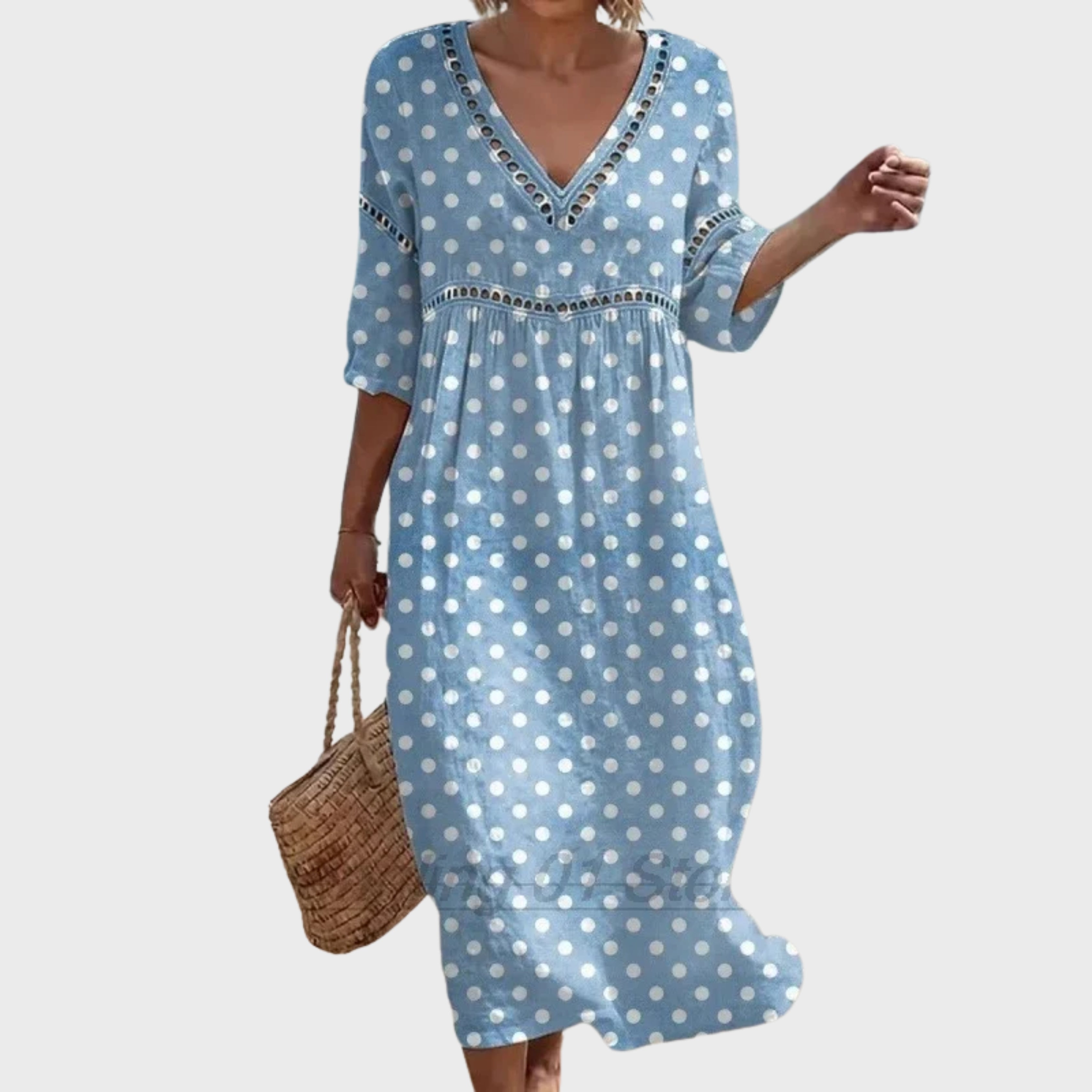 AMÉLIE – FLORAL BEACH MAXI DRESS