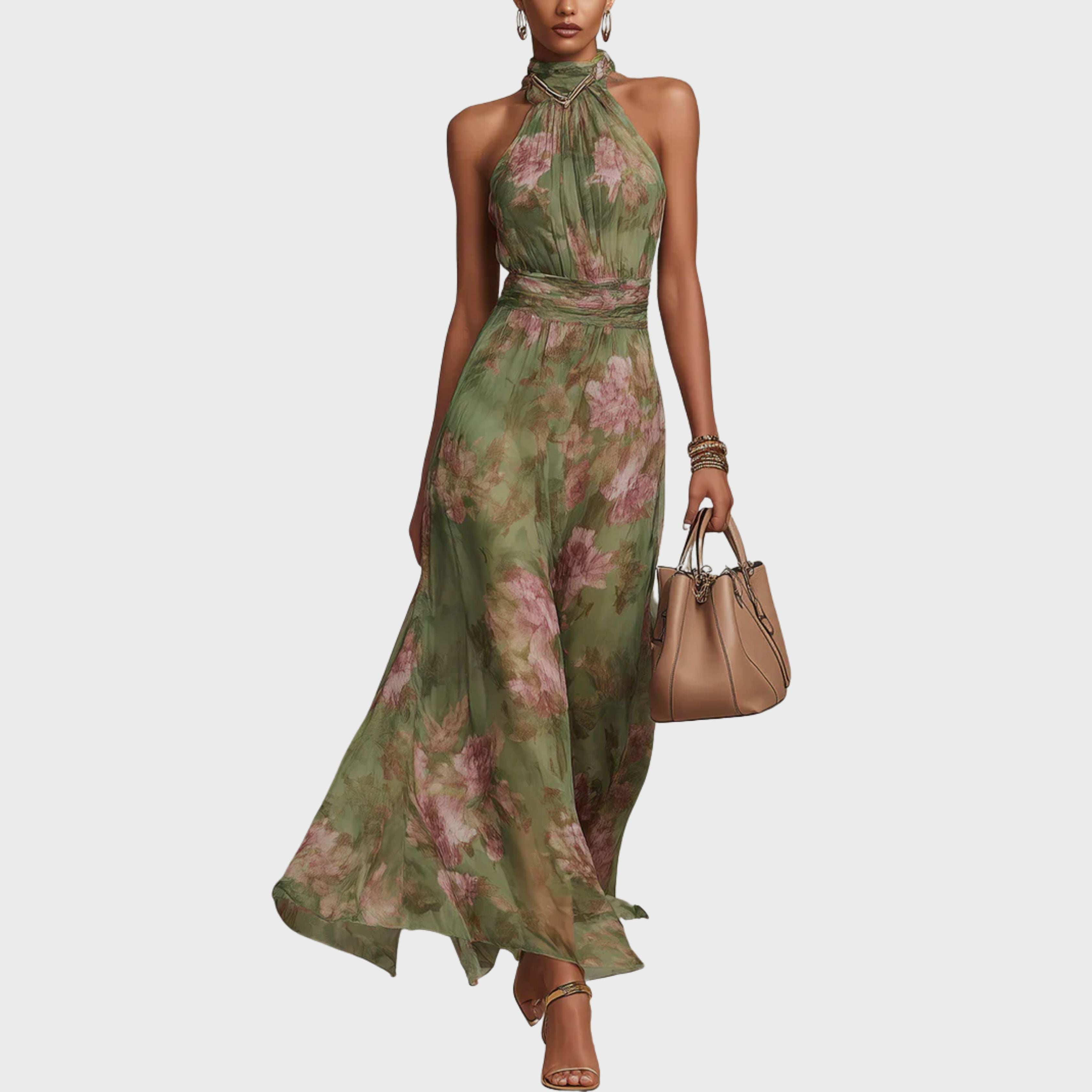 SERAPHINA – BOTANICAL ELEGANCE MAXI DRESS
