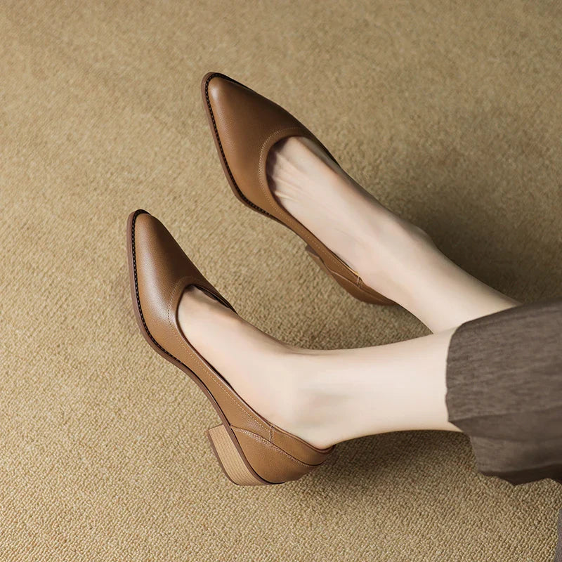 MICHELA - GRACEFUL MID-HEEL SHOES