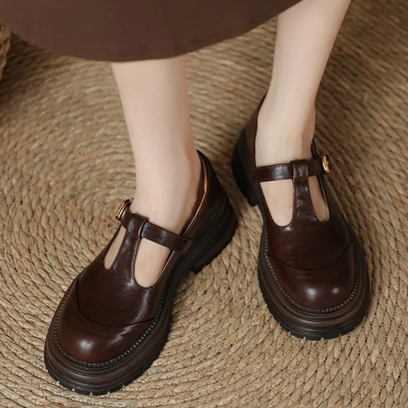 LUNA - CLASSIC T-BAR SHOES