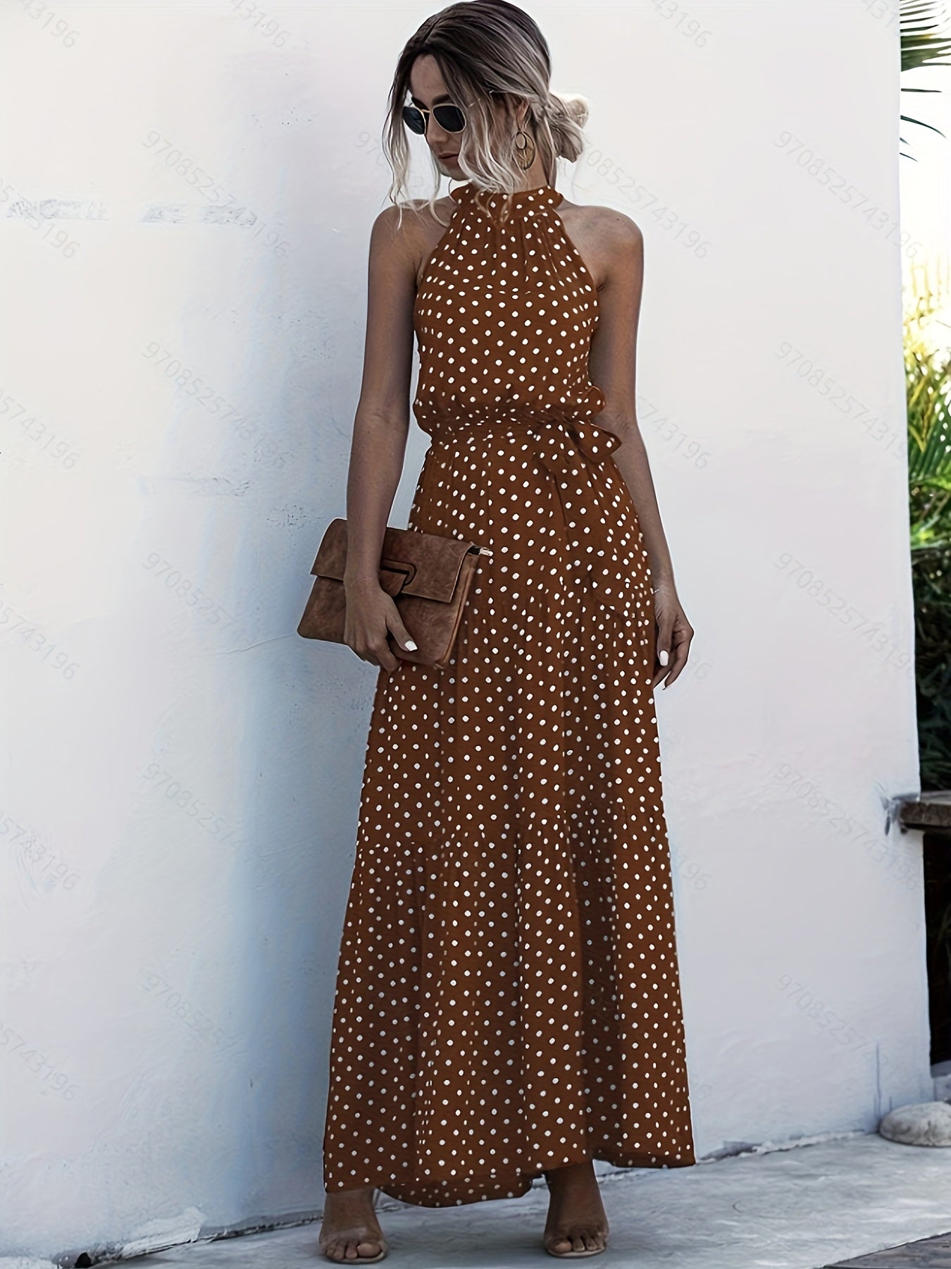 NATALIA – POLKA DOT SUMMER DRESS