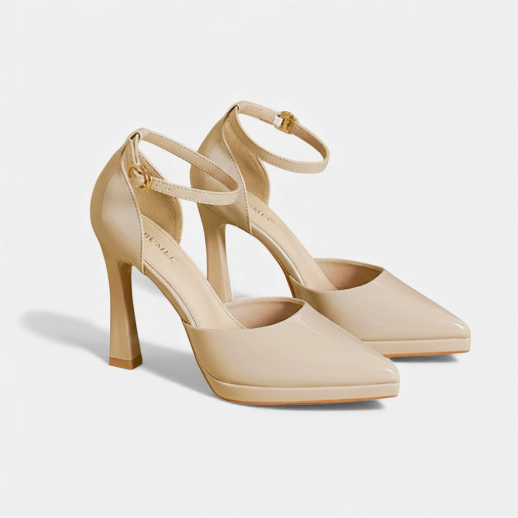 EVETTE - LEATHER HEELS