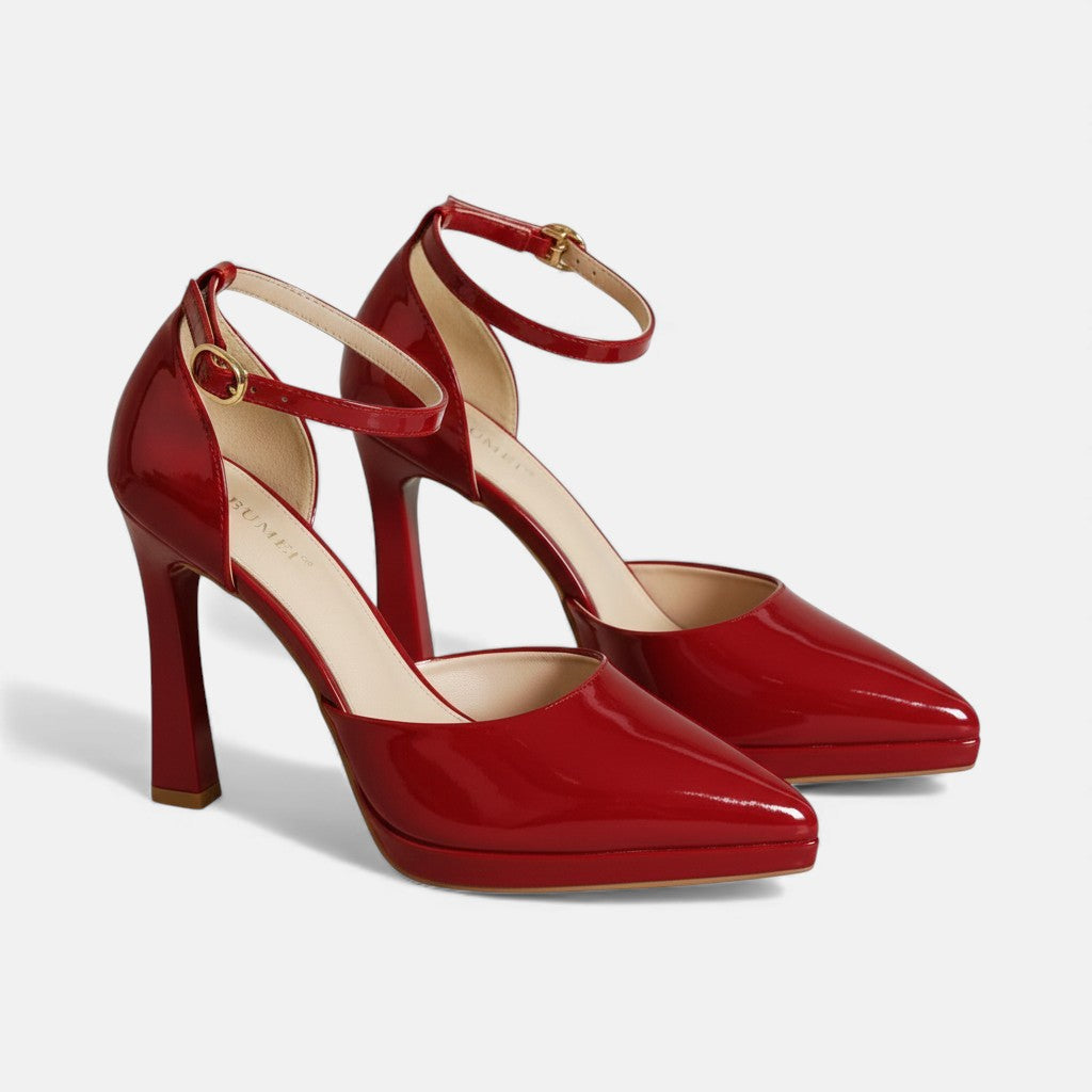 EVETTE - LEATHER HEELS