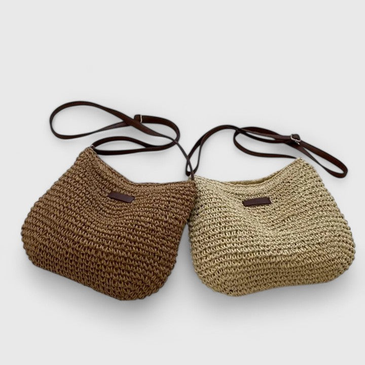 KATHY – WOVEN SHOULDER BAG