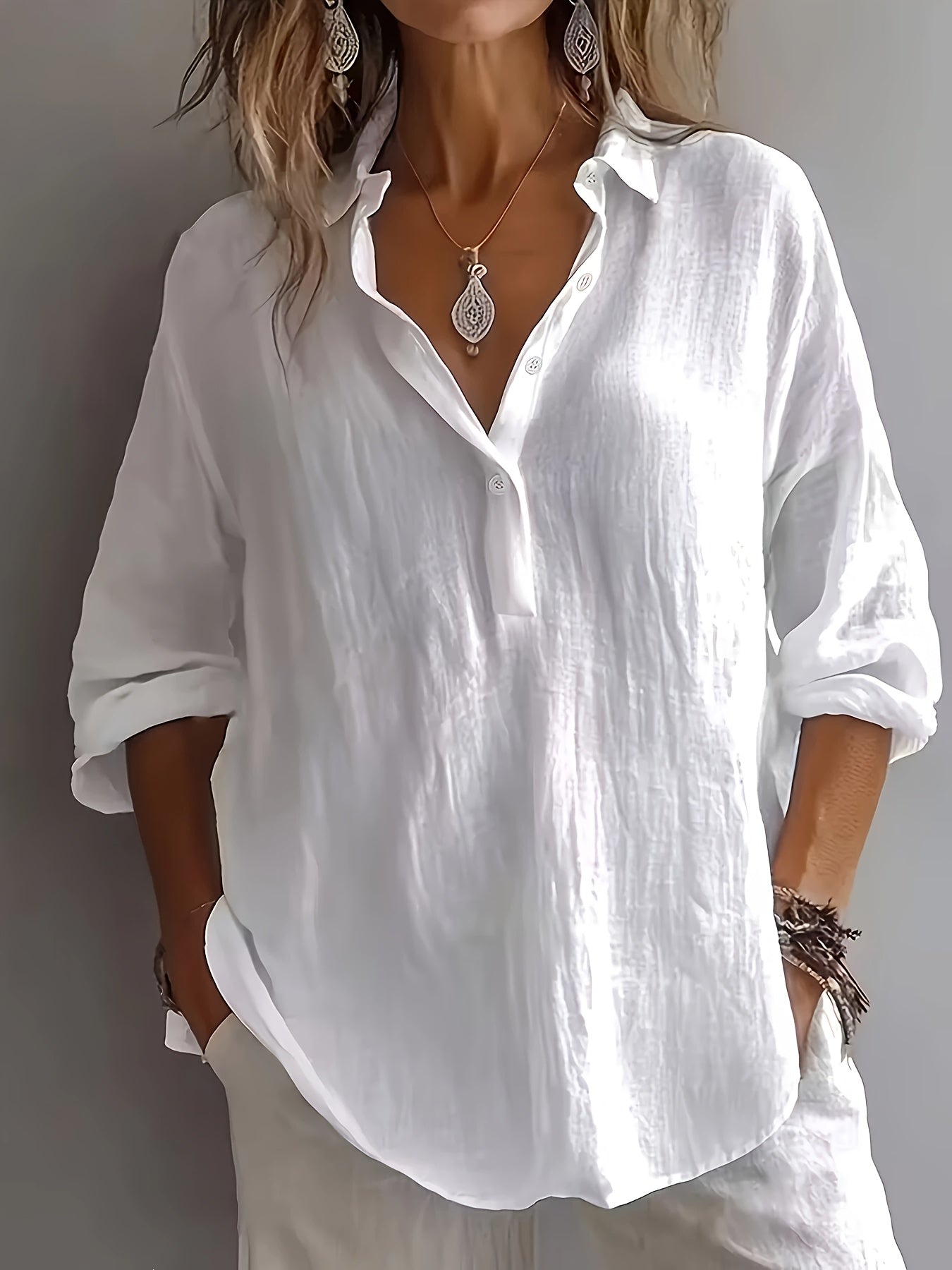 OLIVIA – CHIC LOOSE-FIT BLOUSE