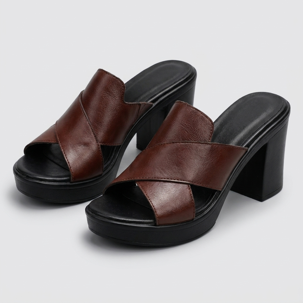 DARCY - ELEGANT BLOCK HEEL SANDALS