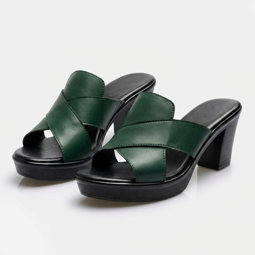 DARCY - ELEGANT BLOCK HEEL SANDALS
