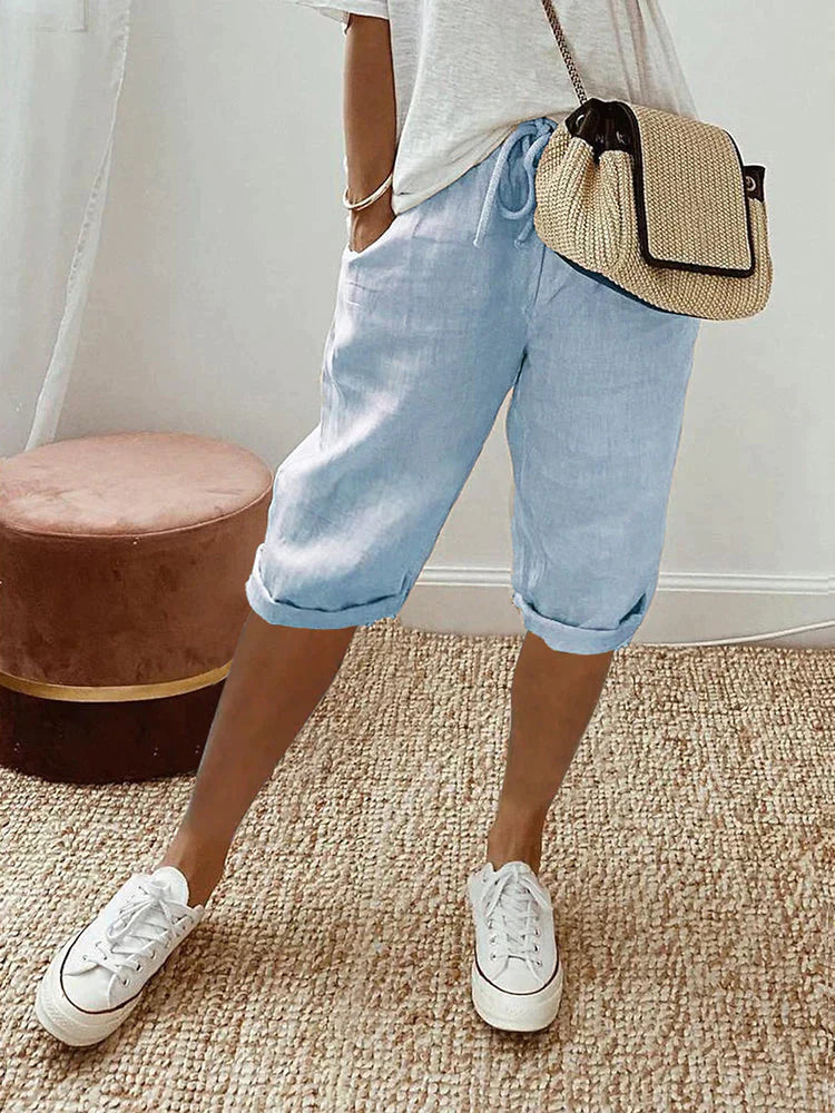 JAIRA - POCKETED COMFORT SHORTS