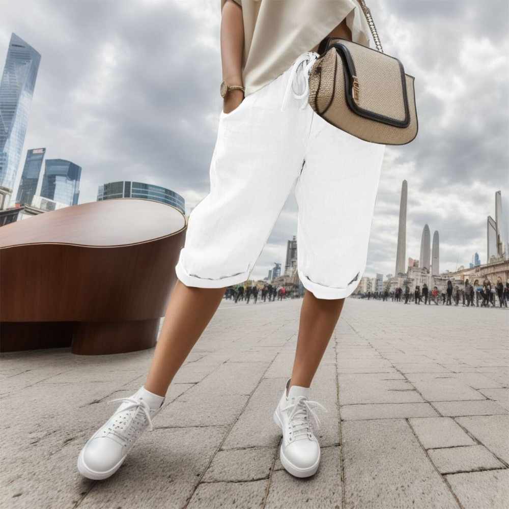 NOA - COTTON LINEN SHORTS