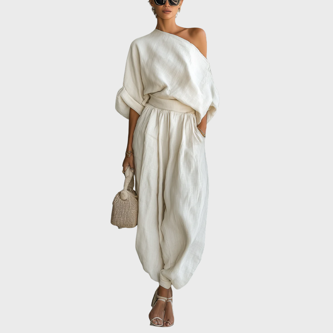 Mila™ | Two-Piece Set with Off-the-Shoulder Design