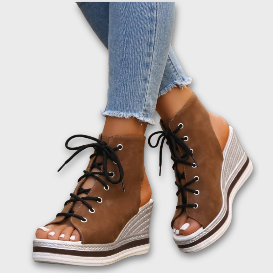 EMANUELA | WEDGE SANDALS