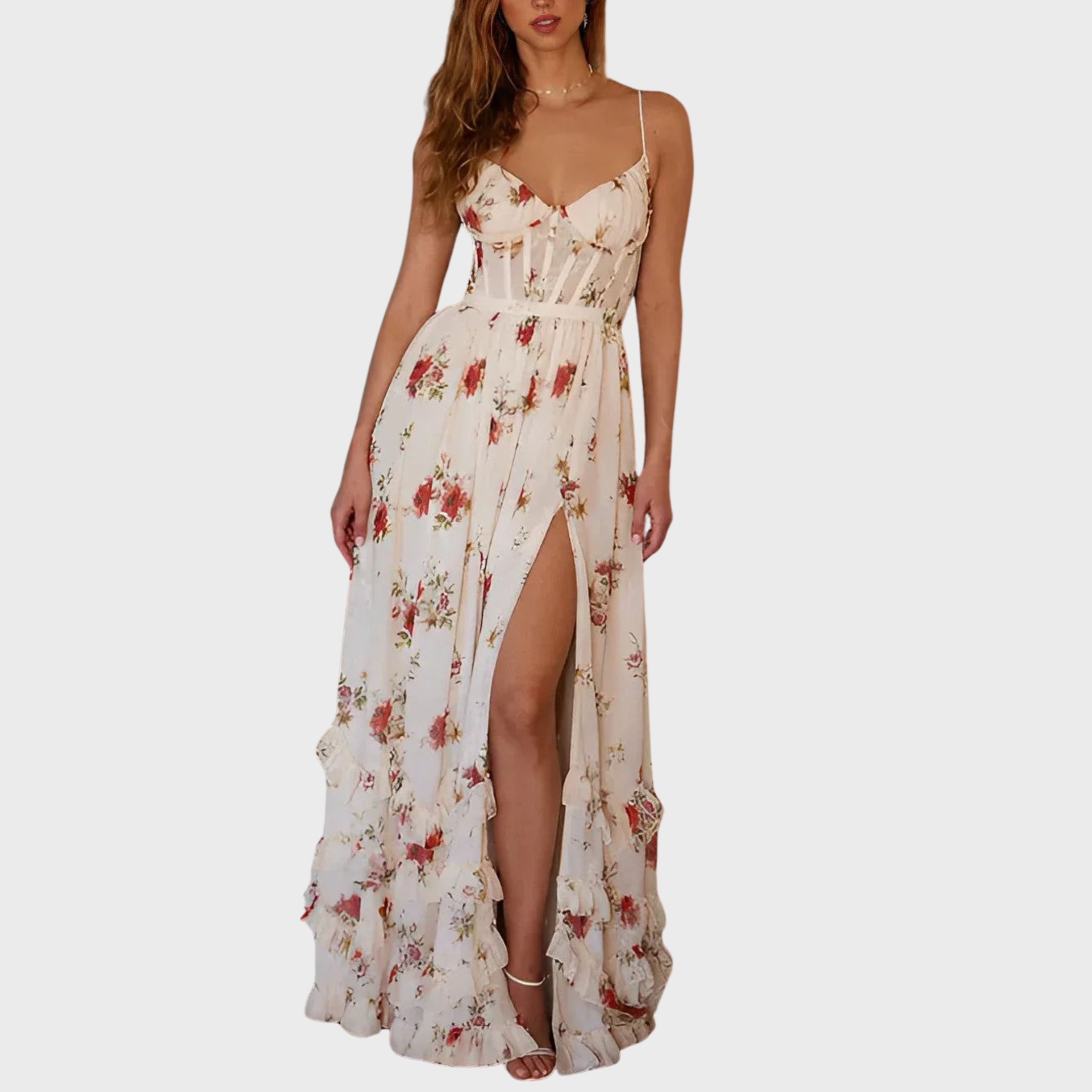 SCARLETT - ROMANTIC FLORAL DRESS
