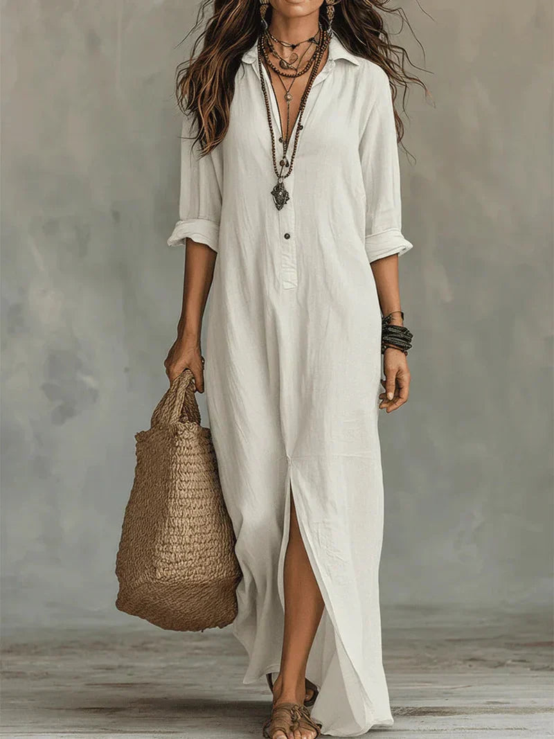 WILLOW | Effortless Maxi Dress with Flattering Silhouette Versatile for Everyday Wear