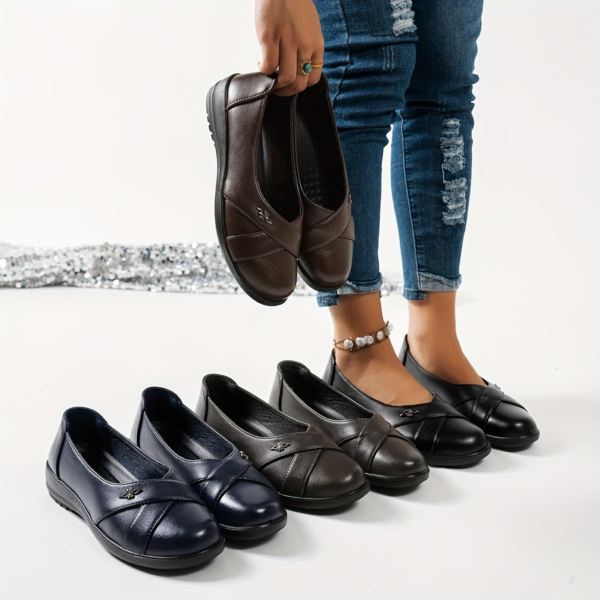 CHARLOTTE – CLASSIC PENNY LOAFERS
