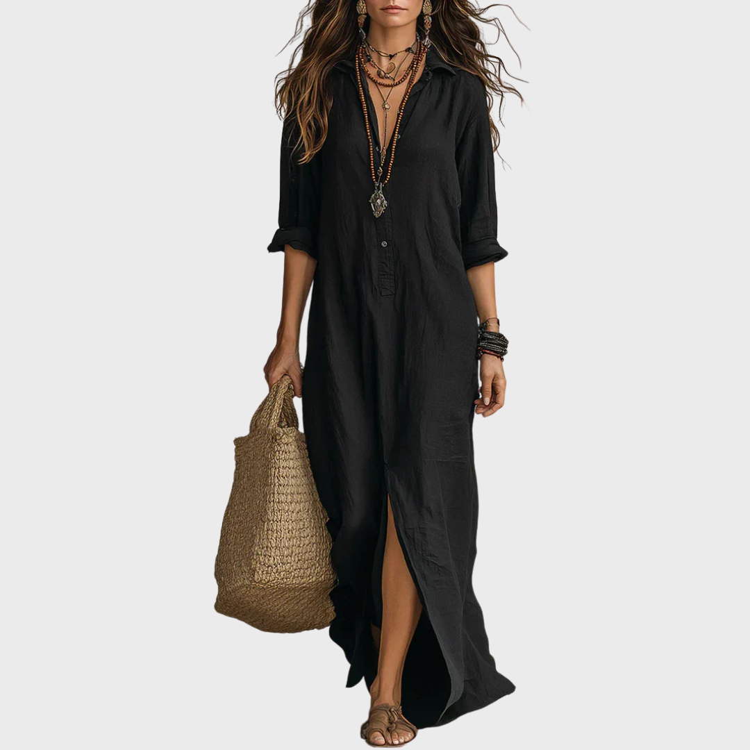WILLOW | Effortless Maxi Dress with Flattering Silhouette Versatile for Everyday Wear