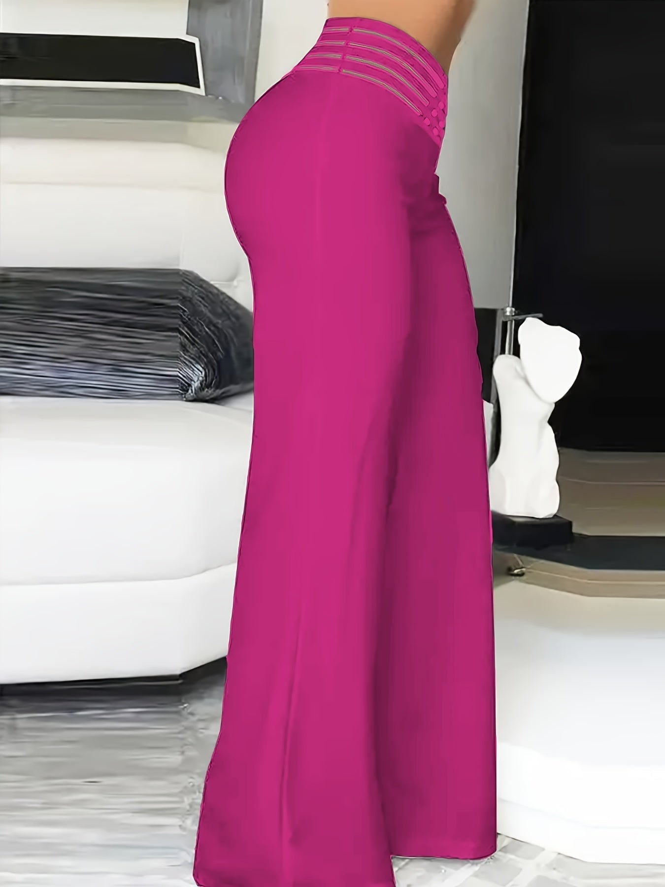 TAVIRA - BREATHABLE HIGH-WAIST PANTS