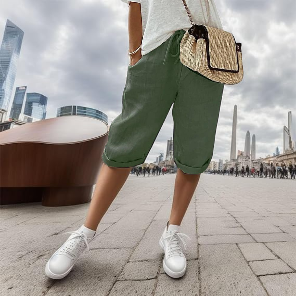 NOA - COTTON LINEN SHORTS