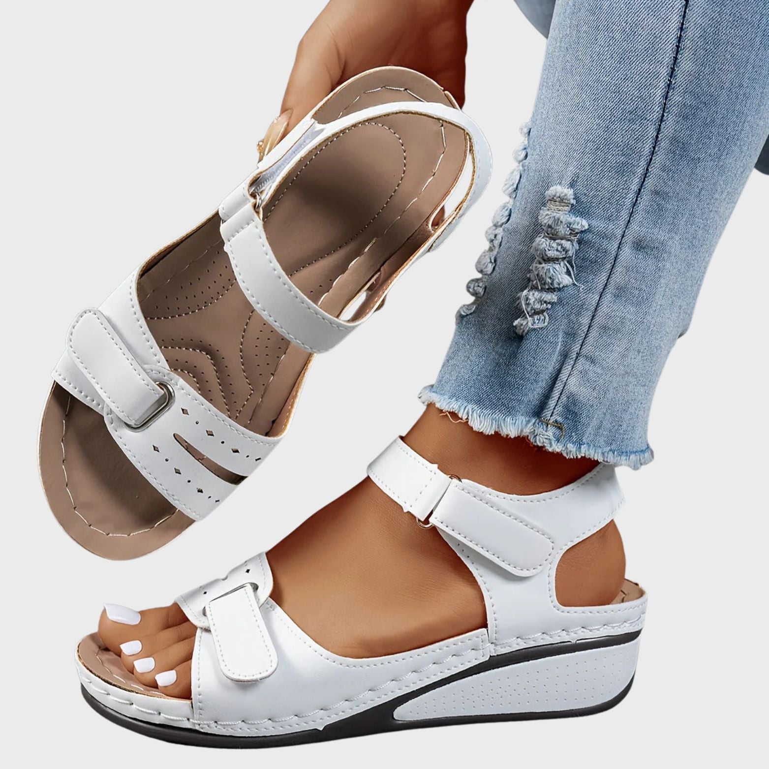 DELACROIX – ELLA COMFORT ORTHOPAEDIC SANDALS