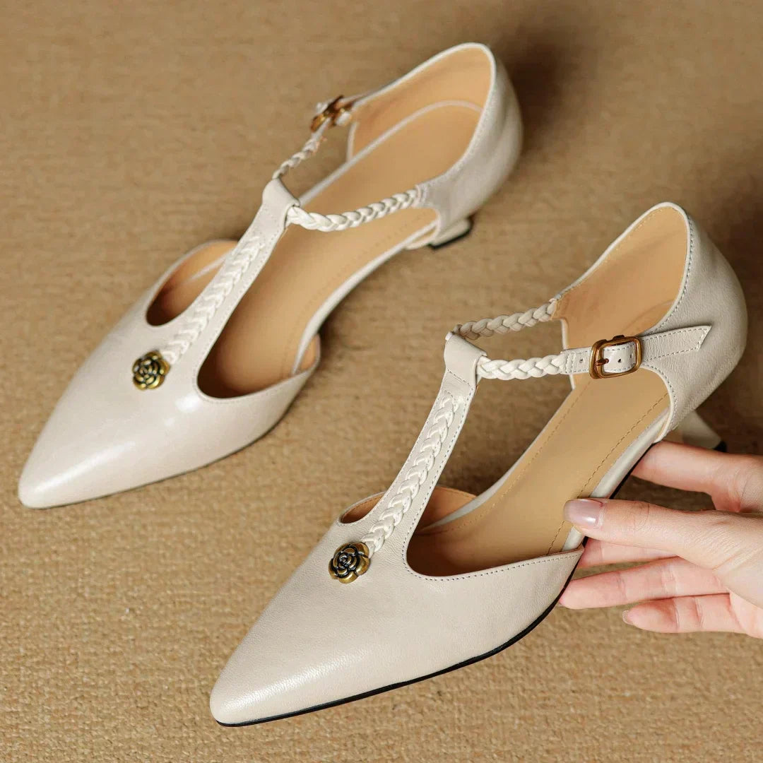 KATHY - ELEGANT LEATHER SANDALS