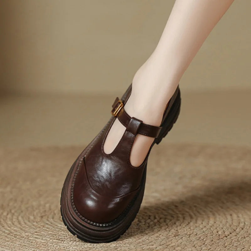 LUNA - CLASSIC T-BAR SHOES
