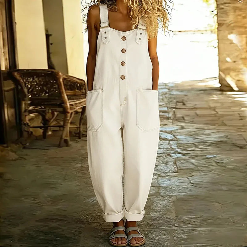 SAYLOR – VINTAGE DENIM OVERALLS