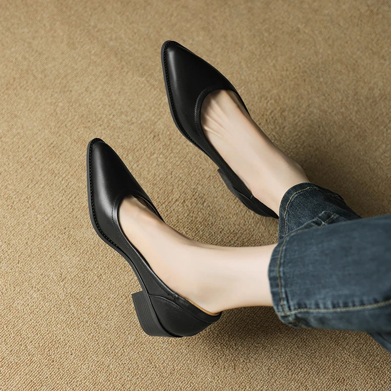 MICHELA - GRACEFUL MID-HEEL SHOES