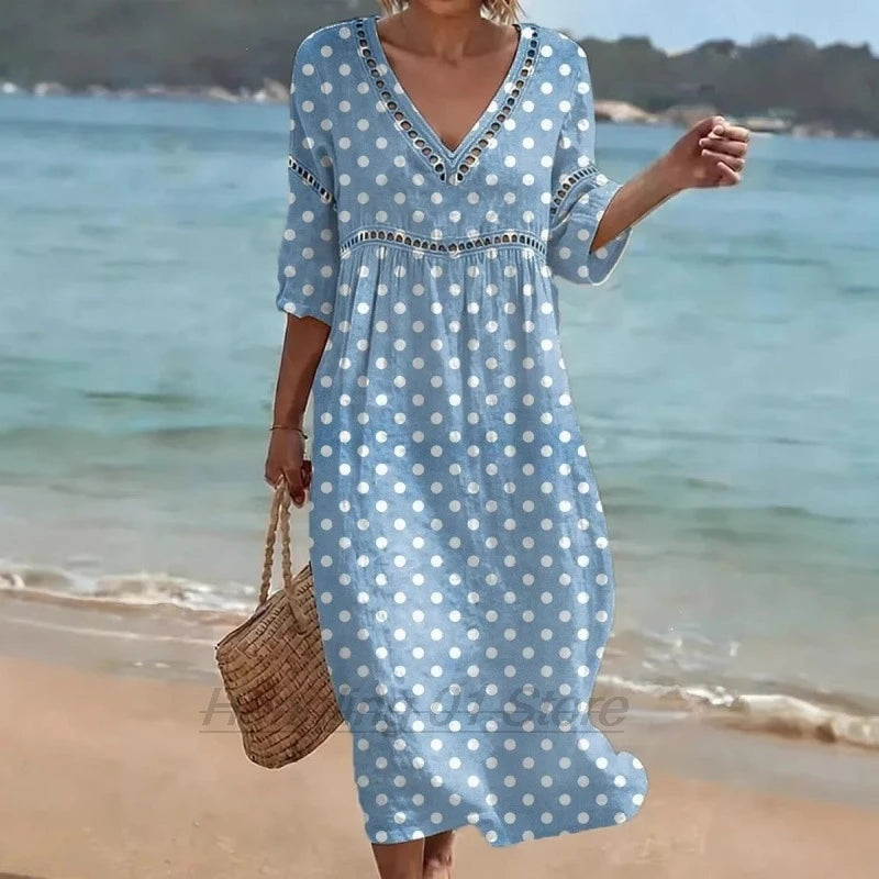 beach dress for couple Pink Garden Terrace 3d One-Shoulder Maxi Dress main image 1