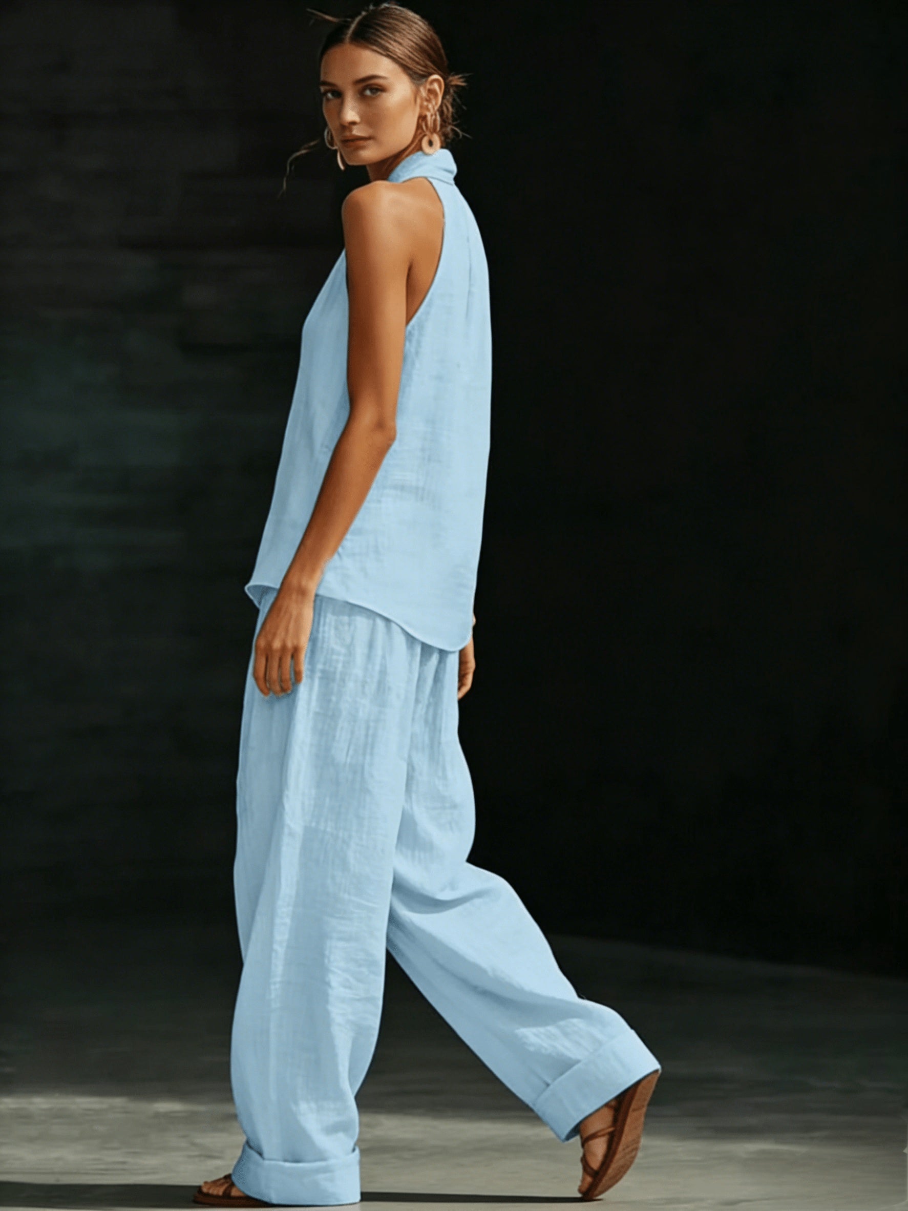 LORENA – WIDE-LEG SUMMER SET
