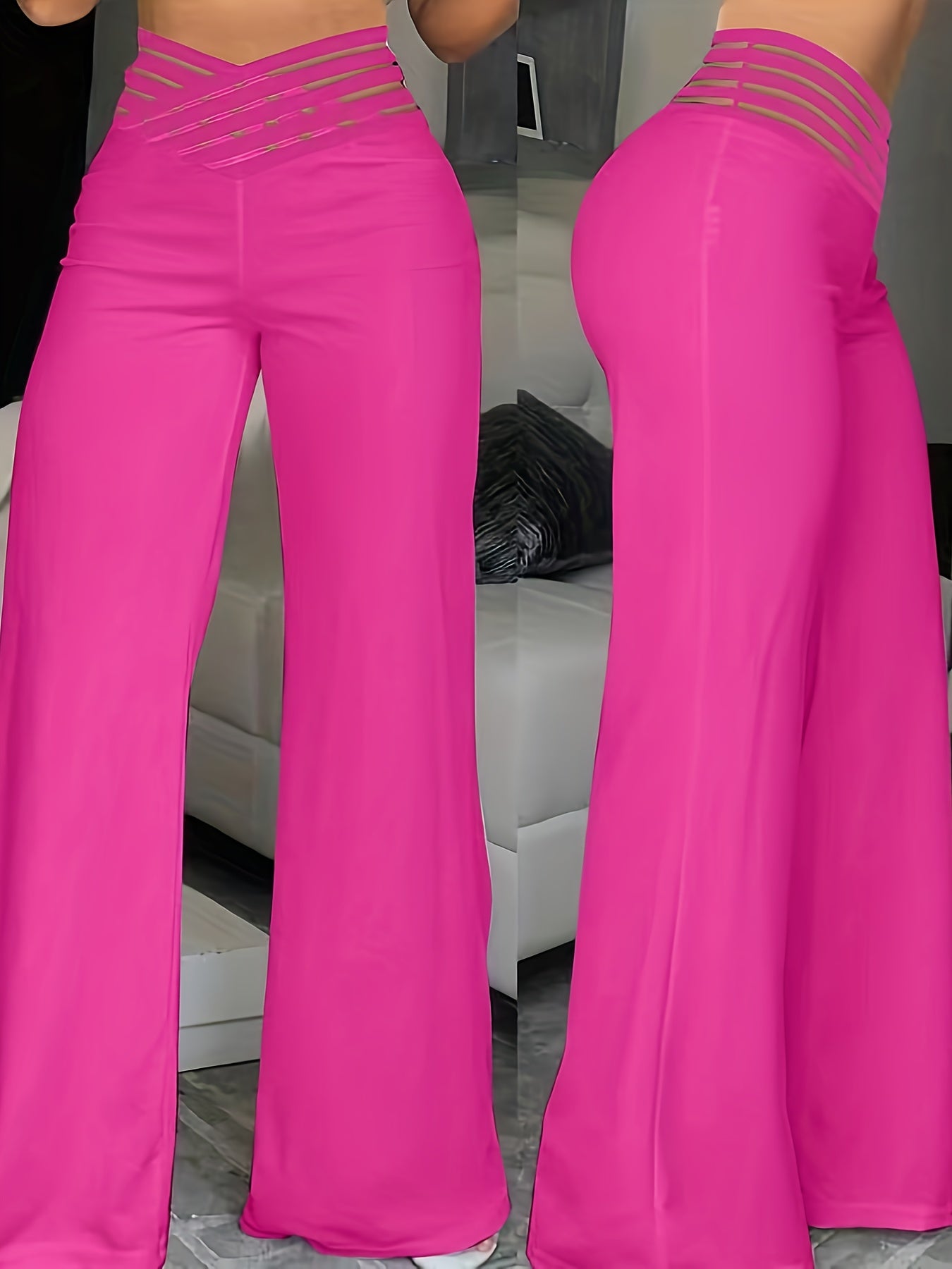 TAVIRA - BREATHABLE HIGH-WAIST PANTS