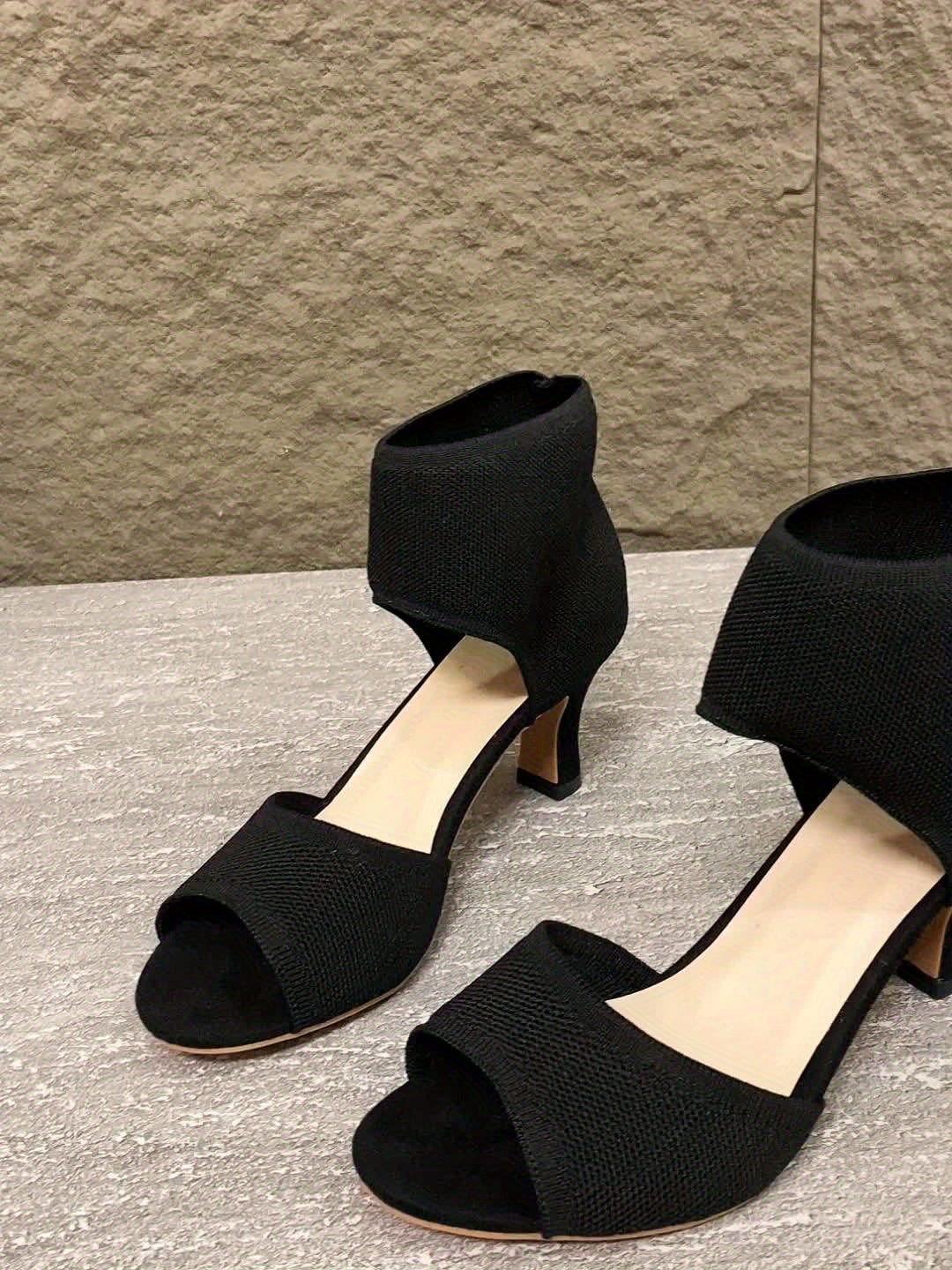 CAMILLE - STRETCH COMFORT HEELS