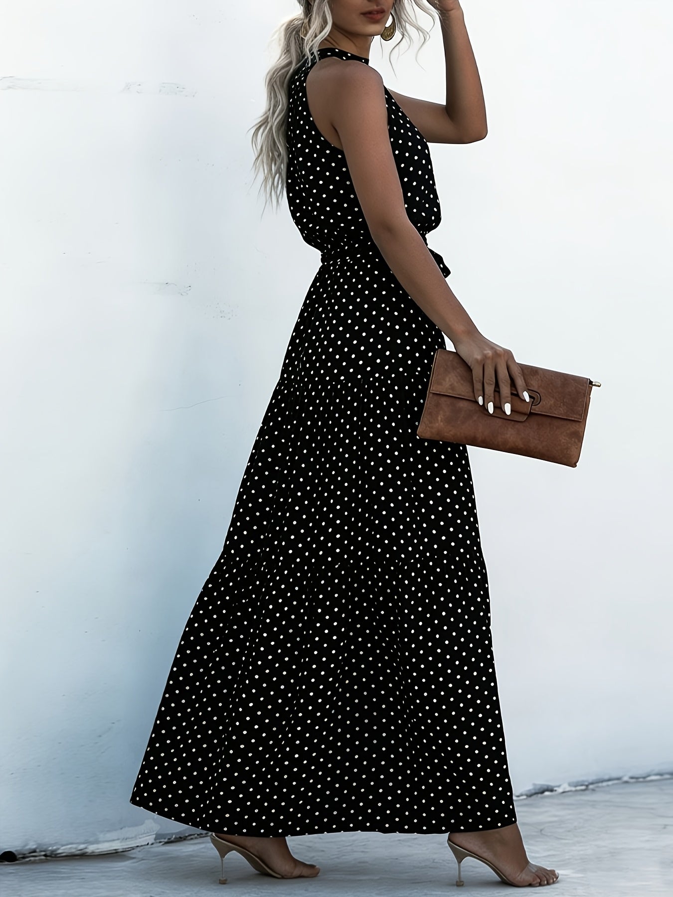 NATALIA – POLKA DOT SUMMER DRESS