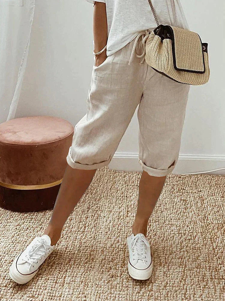 JAIRA - POCKETED COMFORT SHORTS