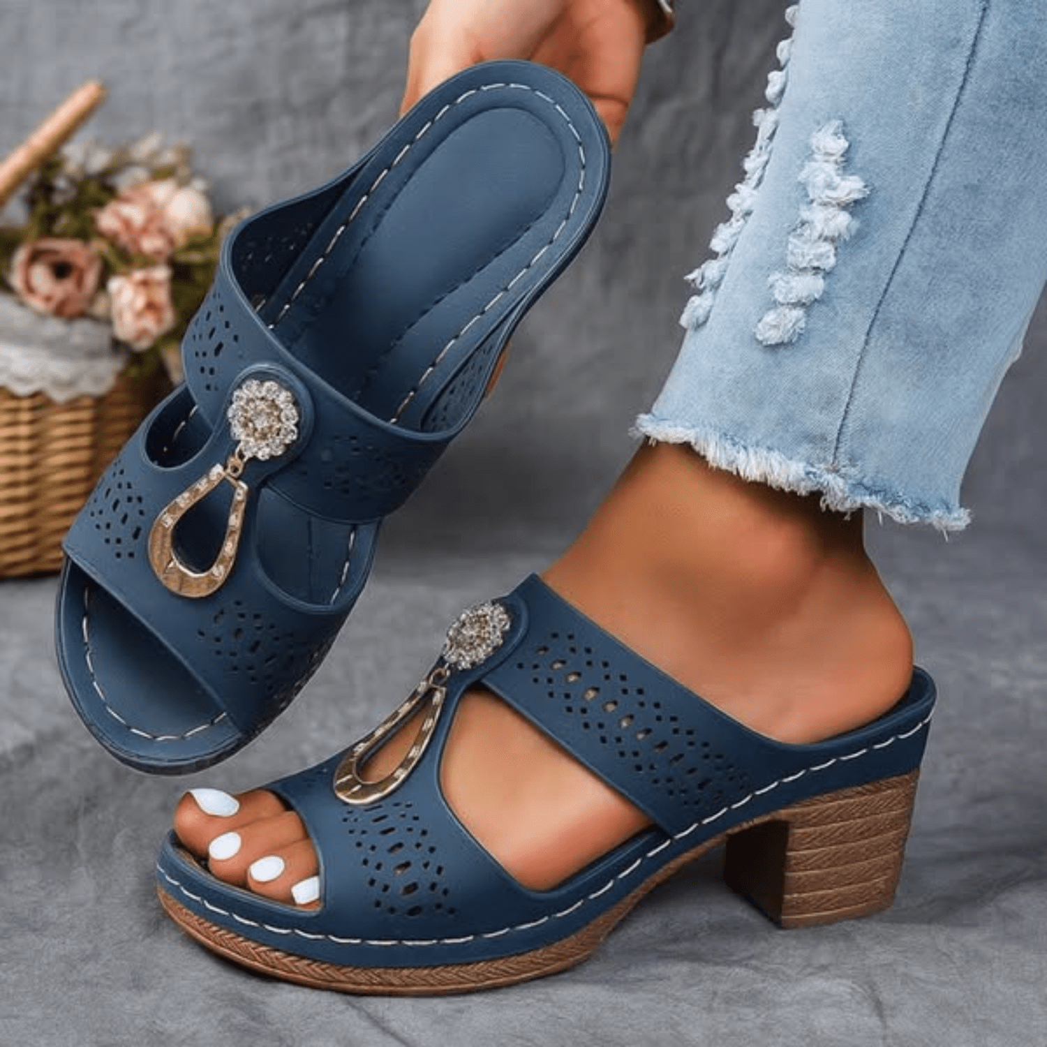 FAITH - CHIC ORTHOPAEDIC SANDALS